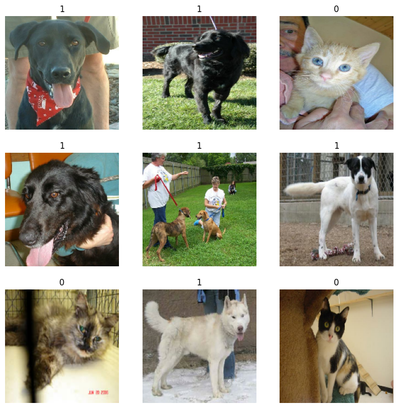 Cats and dogs example